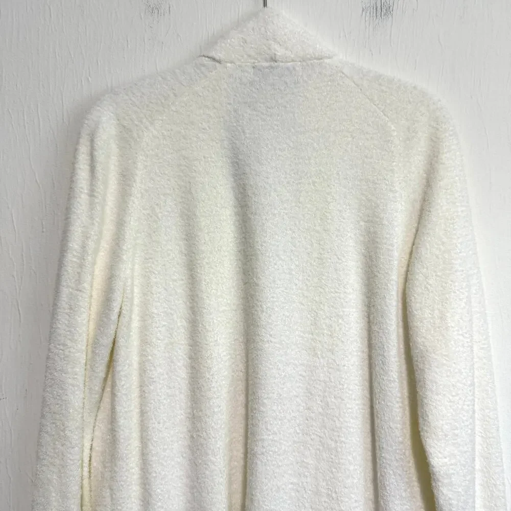 Barefoot Dreams Cozychic Lite Open Front Cardigan S Cream Cozy Lounge Neutral